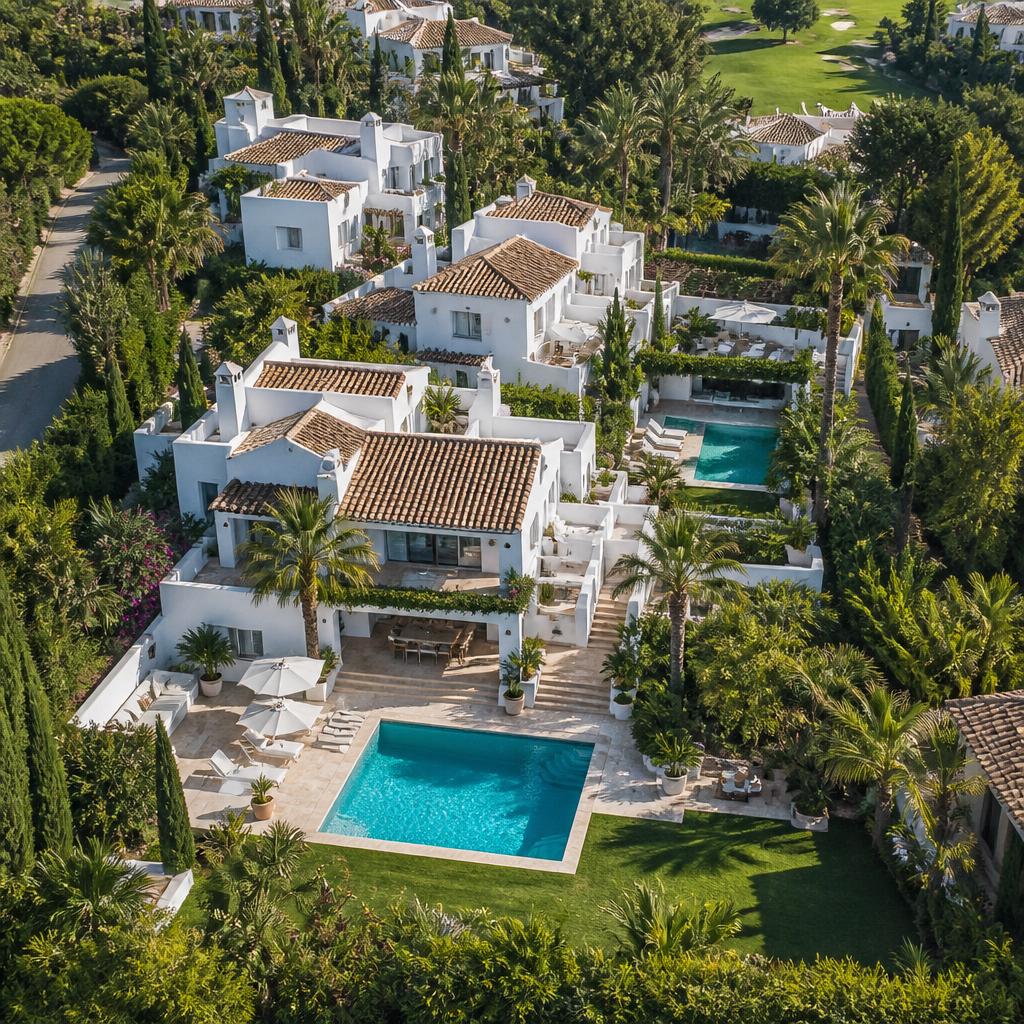 The Azizi Florence community from above